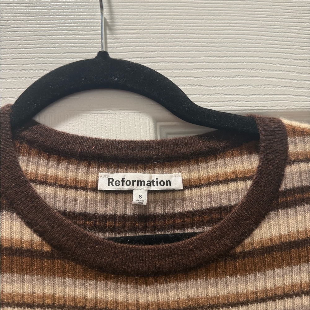Reformation Leone Cashmere Sweater Mini Dress - Picture 5 of 5